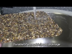 অ-স্লিপ পেবল স্টোন ইপোক্সি ডেকোরেটিভ ফ্লোরিং সিস্টেম