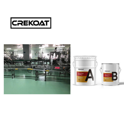 গৃহস্থালি মেঝে জন্য Crekoat দ্রাবক ভিত্তিক শিল্প ইপোক্সি মেঝে লেপ