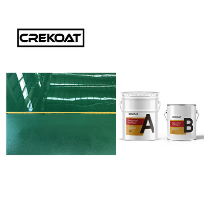 গৃহস্থালি মেঝে জন্য Crekoat দ্রাবক ভিত্তিক শিল্প ইপোক্সি মেঝে লেপ