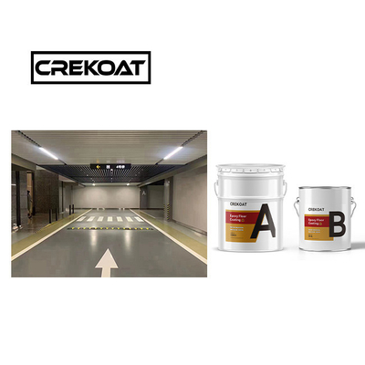 গৃহস্থালি মেঝে জন্য Crekoat দ্রাবক ভিত্তিক শিল্প ইপোক্সি মেঝে লেপ