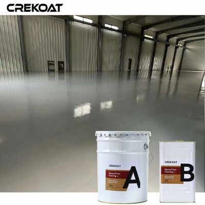 Industrial Epoxy Floor Coating Self Leveling Epoxy Flooring with 5:1 Mix Ratio 12 Months Shelf Life 20Kg/Bucket