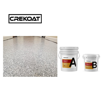 2ওজন অনুসারে ইপোক্সি রেজিন মেঝে লেপ No Peeling Epoxy Multi Flake Coating